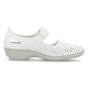 Pantofi piele naturala dama alb Rieker relax confort 41399-80-Alb