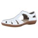 Pantofi piele naturala dama alb Rieker relax confort 45885-80-Alb