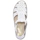 Pantofi piele naturala dama alb Rieker relax confort 45885-80-Alb
