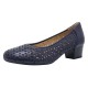 Pantofi piele naturala dama albastru Karisma toc mic JIJI20106B-42-N-Albastru