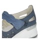 Pantofi piele naturala dama albastru Rieker relax confort N4367-14-Albastru