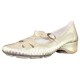 Pantofi piele naturala dama auriu Alti 207-120-Platino-Gold
