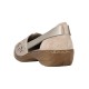 Pantofi piele naturala dama bej Rieker relax confort 41356-60-Bej