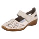 Pantofi piele naturala dama bej Rieker relax confort 41369-60-Bej