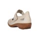 Pantofi piele naturala dama bej Rieker relax confort 41399-60-Bej