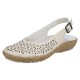 Pantofi piele naturala dama bej Rieker relax confort 44861-60-Bej