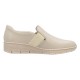 Pantofi piele naturala dama bej Rieker relax confort 53784-60-Bej