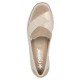 Pantofi piele naturala dama bej Rieker relax confort 53785-60-Bej