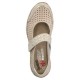 Pantofi piele naturala dama bej Rieker relax confort N4257-60-Bej