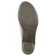Pantofi piele naturala dama bej Rieker toc mediu 40959-60-Bej