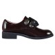 Pantofi piele naturala dama bordo Epica JIXS320-W218-B825ZT-23-L-Bordo