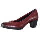 Pantofi piele naturala dama bordo Marco Tozzi toc mediu 2-22418-33-507-Bordeaux-Ant