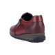 Pantofi piele naturala dama bordo Rieker relax confort impermeabil 44265-35-Bordo