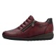Pantofi piele naturala dama bordo Rieker relax confort impermeabil 44268-35-Bordo