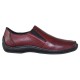 Pantofi piele naturala dama visiniu Rieker relax confort L1783-36-Red