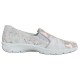 Pantofi piele naturala dama gri roz Naturlaufer relax confort 35182-1-Pythona-Chrom-Gri-Roz