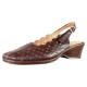 Pantofi piele naturala dama maro Nicolis toc mediu 55039-MaroT