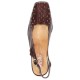 Pantofi piele naturala dama maro Nicolis toc mediu 55084-Maro