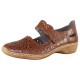 Pantofi piele naturala dama maro Rieker relax confort 41397-22-Brown