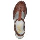Pantofi piele naturala dama maro Rieker toc mediu 40969-24-Maro