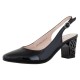 Pantofi piele naturala dama negru Epica toc mediu JIXK675-MX850-B004T-01-L-Negru
