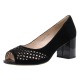Pantofi piele naturala dama negru Epica toc mediu JIXY553-M814-P8563ZT-01-I-Negru