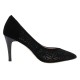 Pantofi piele naturala dama negru Epica toc mediu K3K320061-01-I-Negru