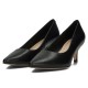 Pantofi piele naturala dama negru Filippo toc mic DP4426-23-BK-Negru