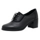 Pantofi piele naturala dama negru Nicolis toc mediu 124494-Negru