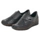 Pantofi piele naturala dama negru Rieker relax confort 537C0-00-Negru