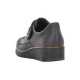 Pantofi piele naturala dama negru Rieker relax confort 537C0-00-Negru