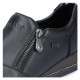 Pantofi piele naturala dama negru Rieker relax confort impermeabil 44265-00-Negru