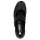 Pantofi piele naturala dama negru Rieker toc mic 41651-00-Negru