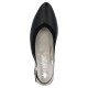 Pantofi piele naturala dama negru Rieker toc mic 47063-00-Negru