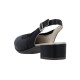 Pantofi piele naturala dama negru Rieker toc mic 47063-00-Negru