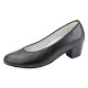 Pantofi piele naturala dama negru Waldlaufer toc mic 358501-121-001-Hilaria-Negru