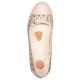 Pantofi piele naturala dama roz Nevalis 124-Roze