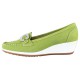 Pantofi piele naturala dama verde Ara relax confort 12-30937-Nubuk-Heaven-frog