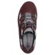 Pantofi piele naturala dama bordo gri Waldlaufer relax confort ortopedic 471240-532-639-Holly