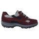 Pantofi piele naturala dama bordo gri Waldlaufer relax confort ortopedic 471240-532-639-Holly