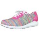 Pantofi piele naturala dama multicolor pink Waldlaufer relax confort ortopedic 381071-10-1901-Pink