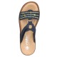Papuci dama albastru Rieker relax confort 60867-14-Albastru