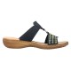 Papuci dama albastru Rieker relax confort 60867-14-Albastru