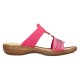 Papuci dama fuchsia Rieker relax confort 60898-31-Fuchsia