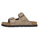 Papuci piele intoarsa barbati bej Rieker relax confort 21190-27-Bej