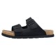 Papuci piele naturala barbati negru Rieker relax confort 21190-00-Negru