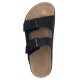 Papuci piele naturala barbati negru Rieker relax confort 21190-00-Negru