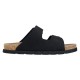 Papuci piele naturala barbati negru Rieker relax confort 21190-00-Negru
