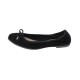 Balerini piele intoarsa dama negru s.Oliver 5-22112-24-Black