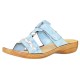 Saboti dama albastru Rieker 60888-12-Blue
